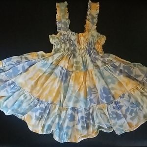 Blue Ginger Infant 3 months tropical dress